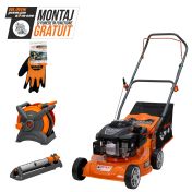 Pachet Gazonul Perfect - Masina de tuns gazon DAC 100 XLS + Aspersor RURIS OS345 + Tambur cu furtun RURIS 1215 PP + Manusi de protectie RURIS Professional, size L