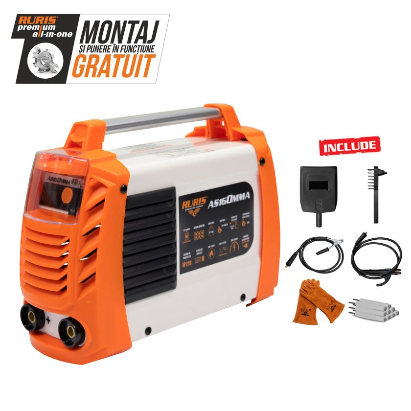 Aparat de sudura RURIS AS 160 MMA 160Ah