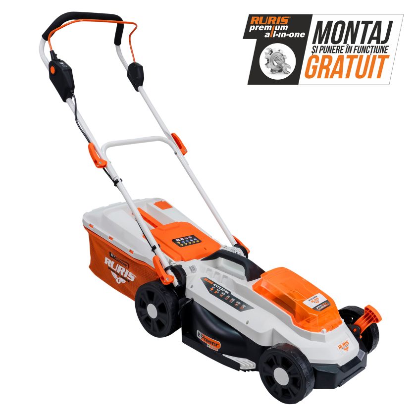 Masina de tuns gazon pe Acumulator RURIS RXI 3324e 