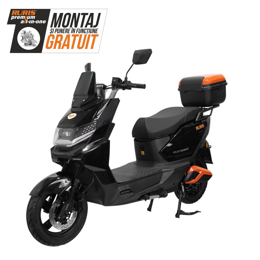 Scuter Electric RURIS Pilot  SX720 Negru