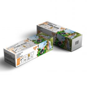 Kit masina de tuns gazon RURIS  RX 300s/331s {cutit functie mulching, curea, filtru aer, bujie, kit surub}