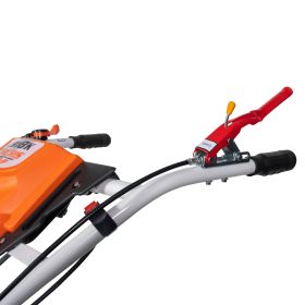 Motosapatoare  RURIS 918ACC + roti cauciuc 6.00-12+rarita+plug reversibil rev2+roti metalice 500 18 CP