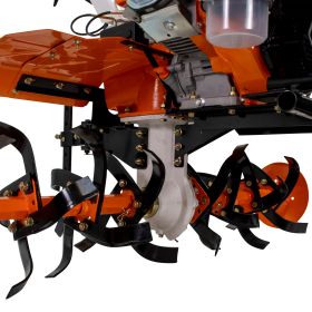 Motosapatoare RURIS 1300 KS + roti cauciuc 5.00-12+plug reversibil rev2+roti metalice 500 13 CP