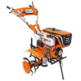 Motosapatoare RURIS 651KSD + roti cauciuc 4.00-8+rarita+roti metalice 400 fara manicot 6 CP