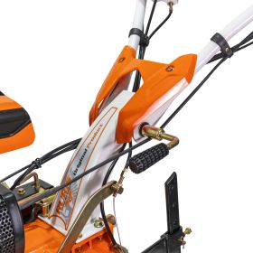 Motosapatoare RURIS 651KSD + roti cauciuc 4.00-8+rarita+roti metalice 400 fara manicot 6 CP