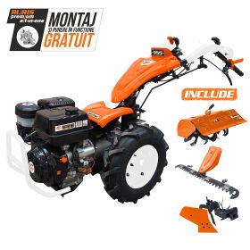 Motocultivator RURIS 977 CPS + Lama de cosit C 977 + Freza de sapat S 977 + Plug P 977  16 CP