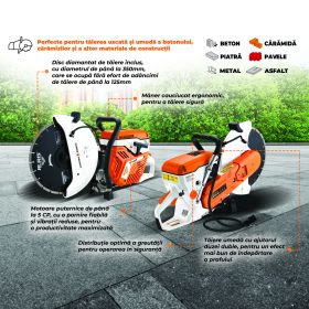 Taietor beton RURIS  RTX 600 3.3 CP