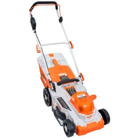 Masina de tuns gazon pe Acumulator RURIS RXI 3744e power alfa up {contine 2 acumulatori+incarcator dublu}