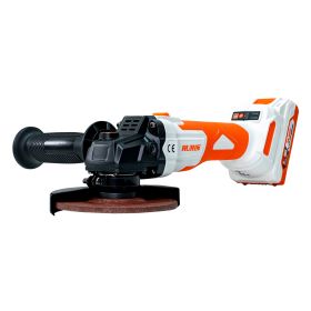 Polizor unghiular pe acumulator RURIS RMX 4125 POWER ALFA UP {contine acumulator 4Ah+incarcator}