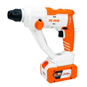 Ciocan rotopercutor pe acumulator RURIS RMX 1210 POWER ALFA UP {contine acumulator 4Ah+incarcator}