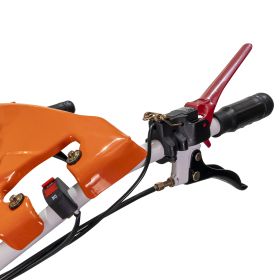 Motosapatoare RURIS 732ACC + roti cauciuc 5.00-8+rarita+plug+adaptor+dispozitiv scos cartofi+roti metalice 400 fara manicot+cultivator 8.5 CP