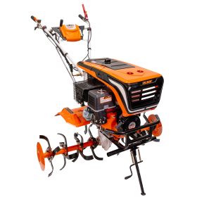 Motosapatoare  RURIS 918ACC + roti cauciuc 6.00-12+rarita+plug reversibil rev2+roti metalice 500 18 CP