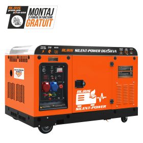 Generator RURIS Silent-Power DG15KVA 27 CP - 13 kW
