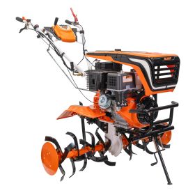 Motosapatoare RURIS 918 ACC PRO + roti cauciuc 6.00-12 + rarita + plug reversibil rev2 + roti metalice 500  18 CP