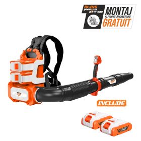 Suflanta pe acumulator ruris 1284e power alfa up {contine 2 acumulatori 2400e x-charge}